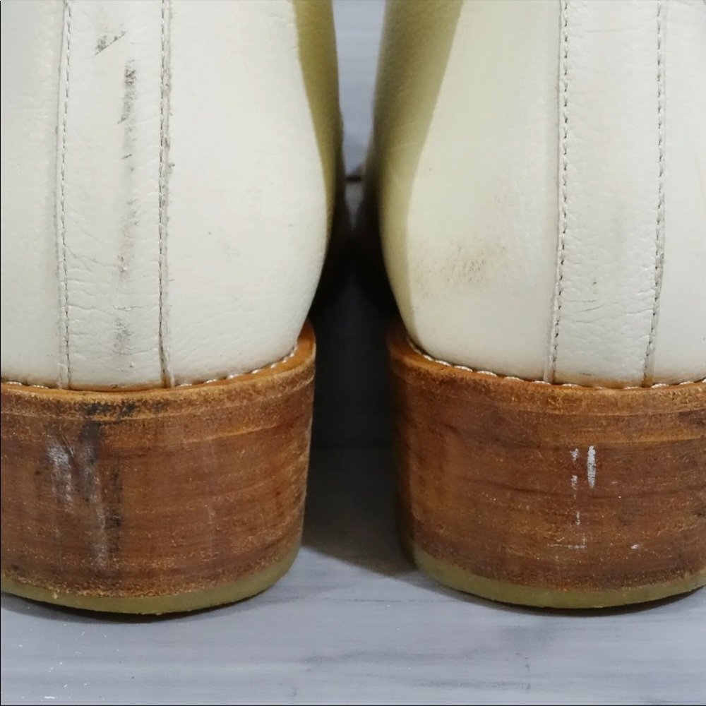 Fortress Inca white leather shoes Riri - Picture 7 of 8